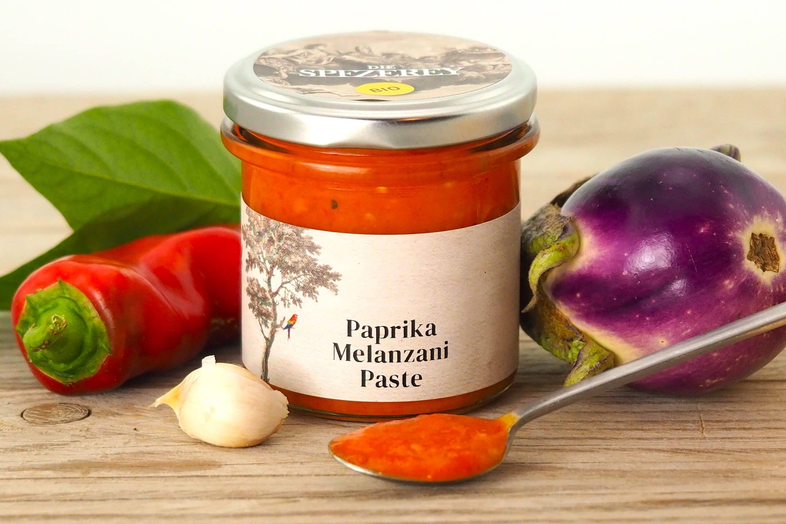 Produktbild für Paprika-Melanzani-Paste 167ml