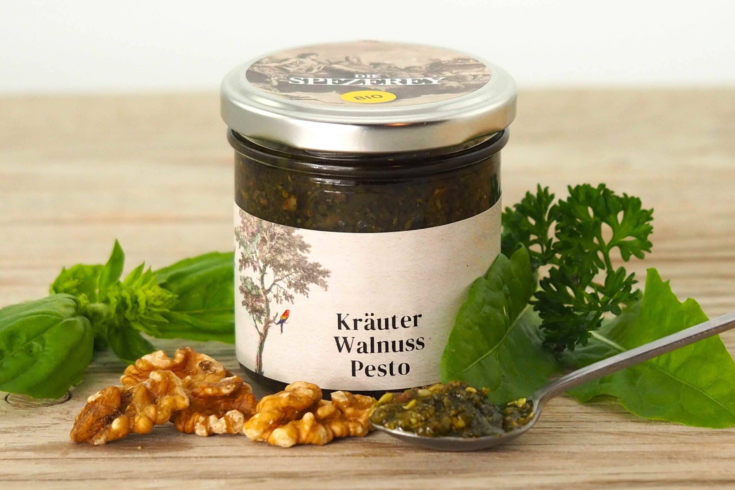 Produktbild für Kräuter Walnuss Pesto 167ml