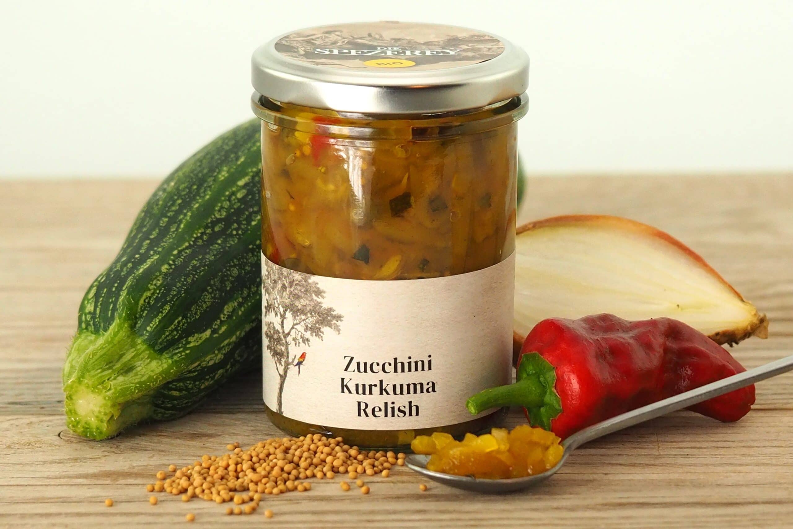 Produktbild für Zucchini Kurkuma Relish 219 ml