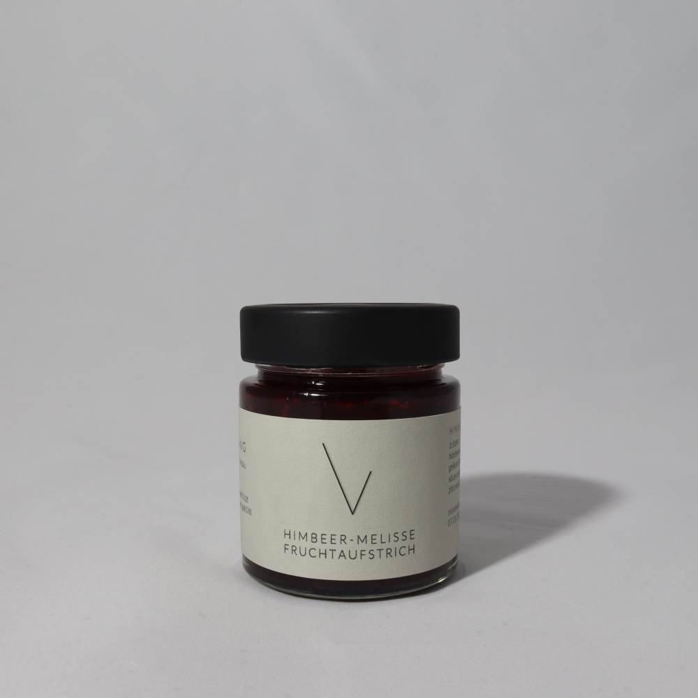 Produktbild für Himbeer-Melisse Fruchtaufstrich 130g