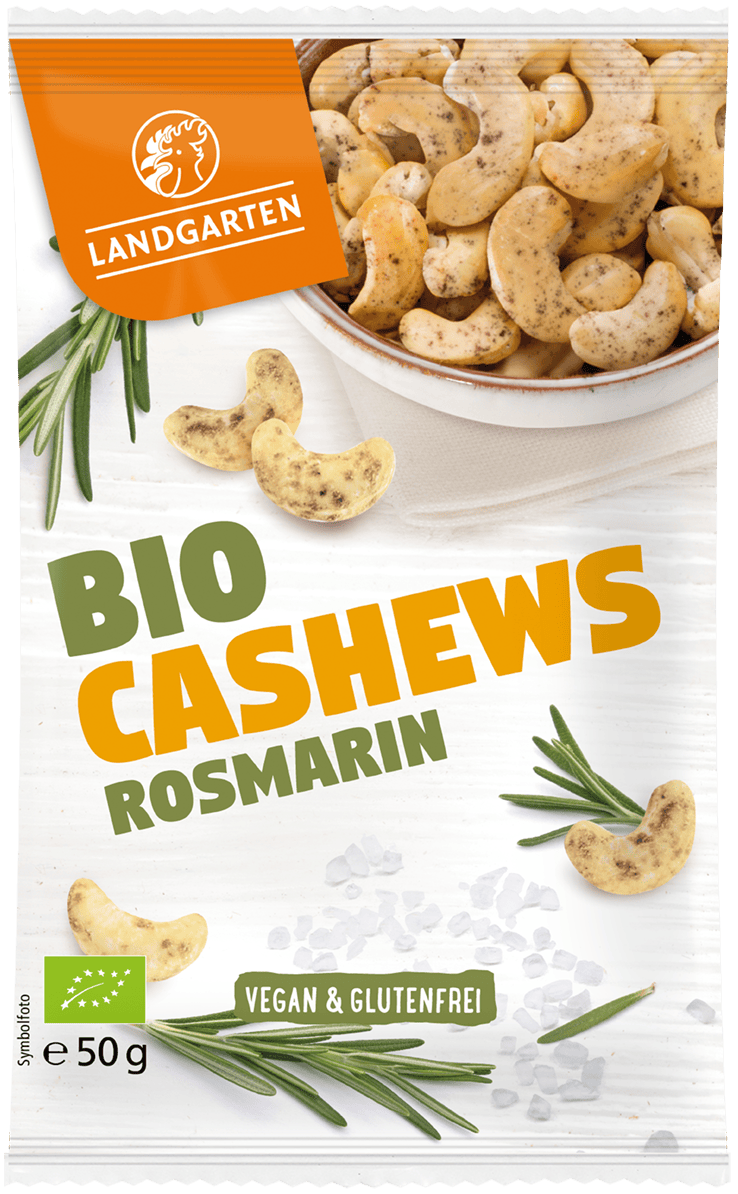 Produktbild für Bio Cashews Rosmarin 50g