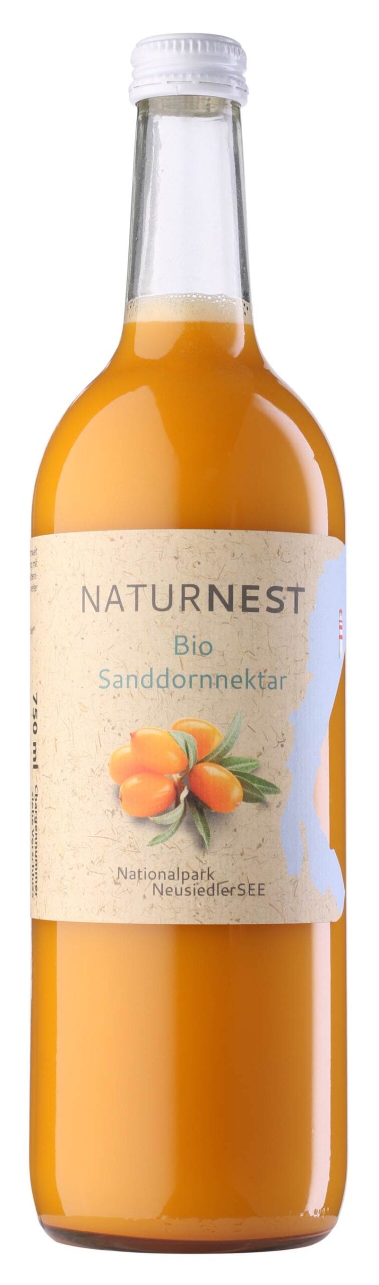 Produktbild für Bio Sanddornnektar 750ml