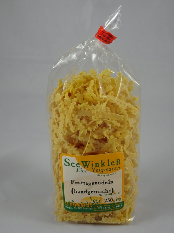 Produktbild für Festtags-Nudeln handgemacht 250g